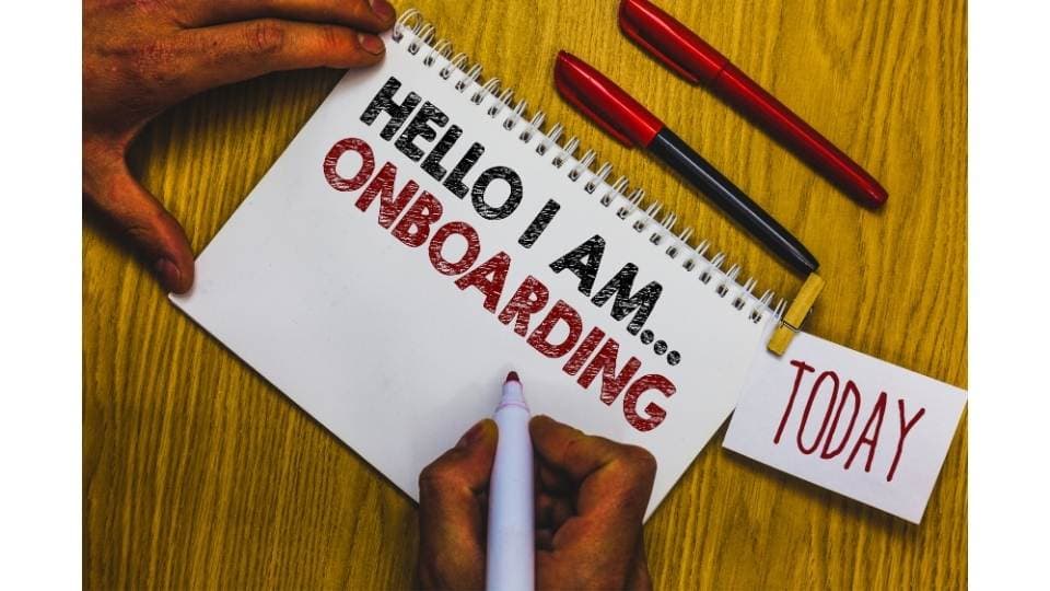 Onboarding a next-generation field force